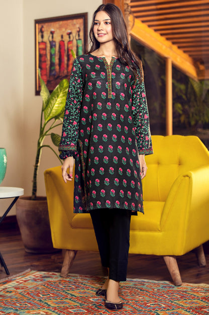 Stitched 1 Piece Digital Printed Khaddar Shirt