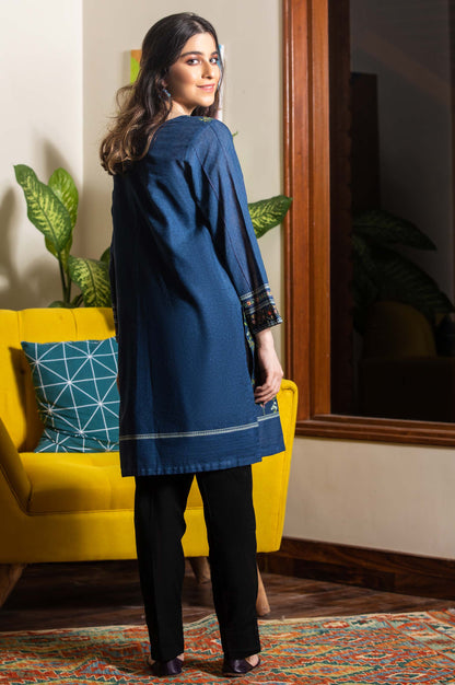 Stitched 1 Piece Digital Printed Khaddar Shirt