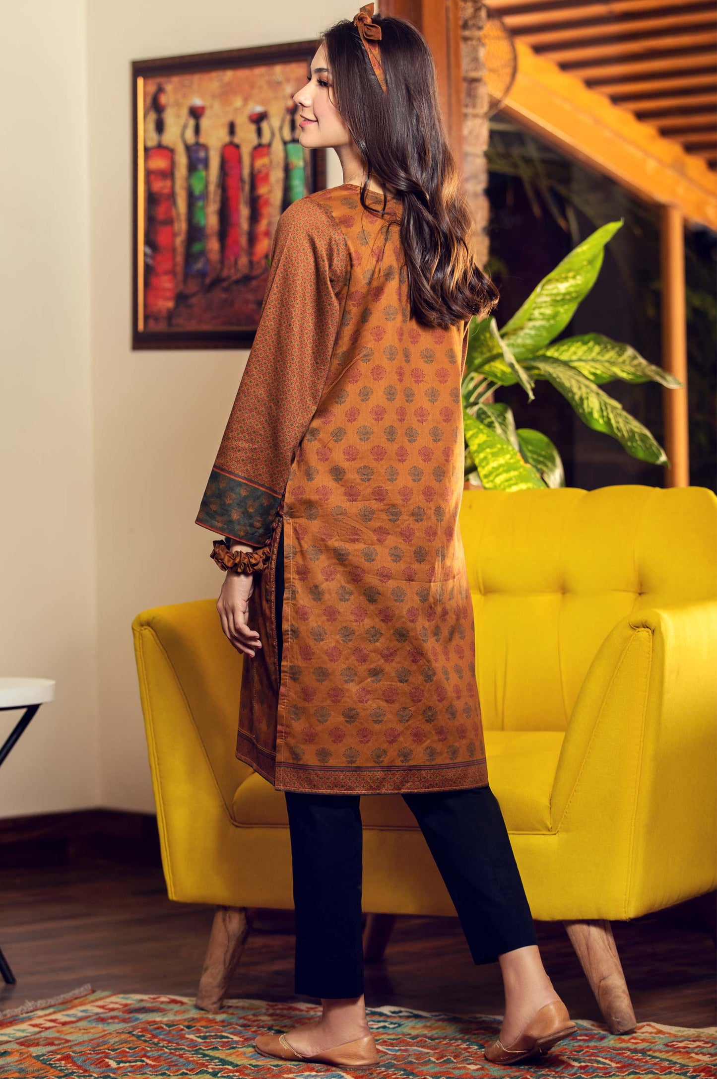 Stitched 1 Piece Digital Printed Cottel Shirt