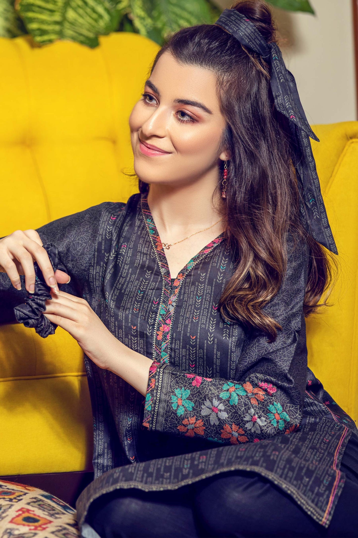 Stitched 1 Piece Digital Printed Cottel Shirt