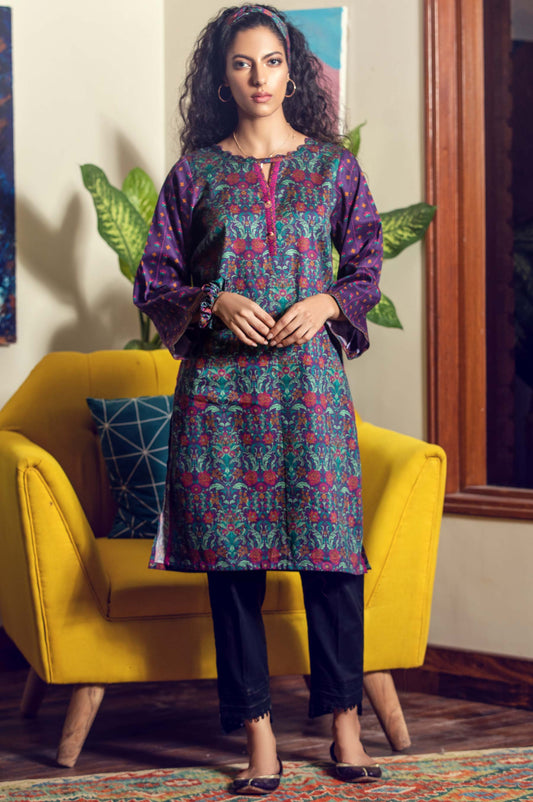 Stitched 1 Piece Digital Printed Cottel Shirt