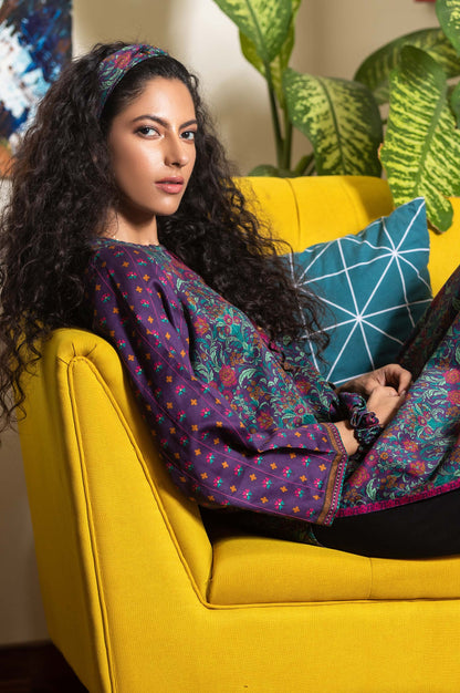 Stitched 1 Piece Digital Printed Cottel Shirt