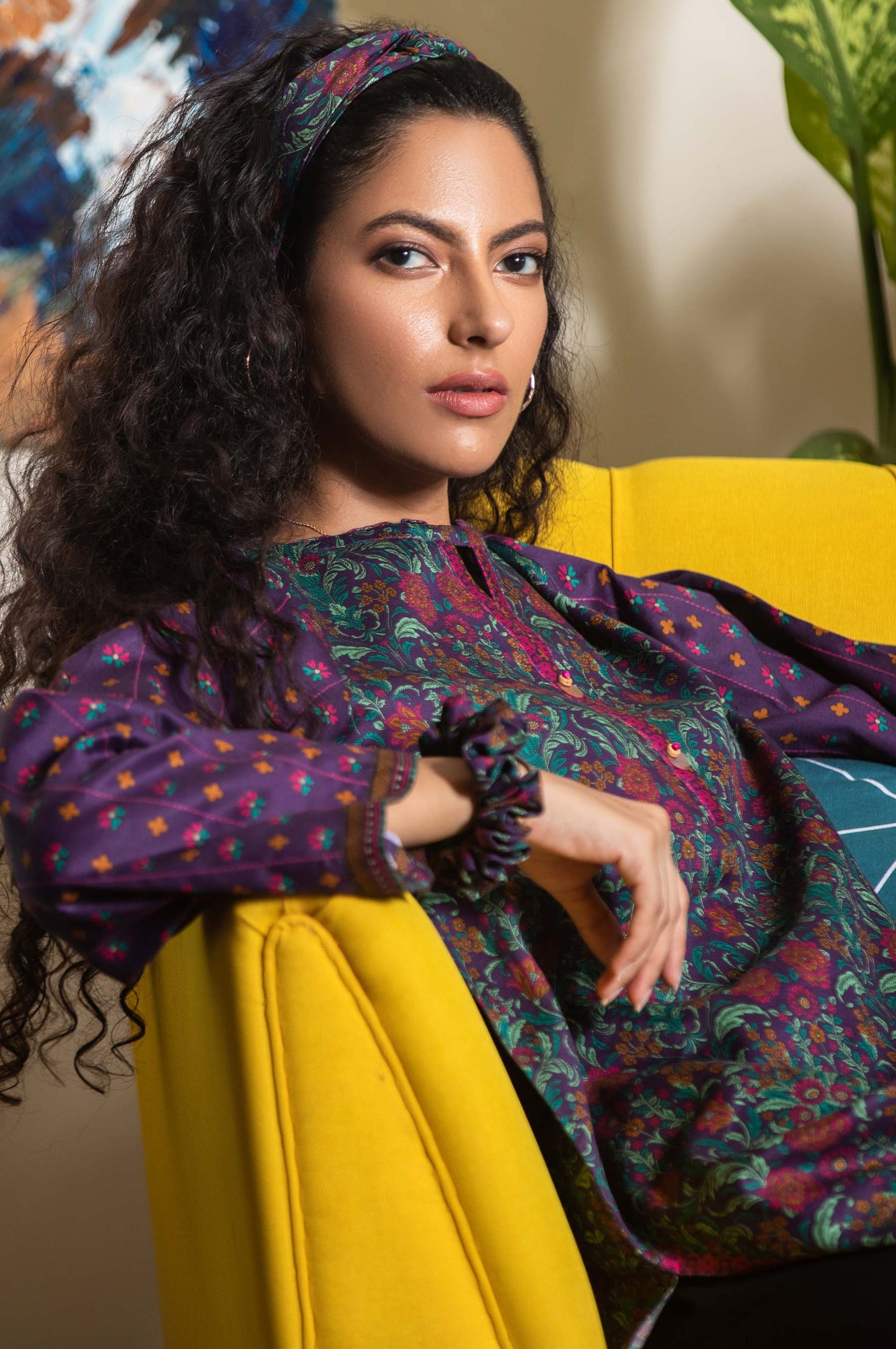 Stitched 1 Piece Digital Printed Cottel Shirt