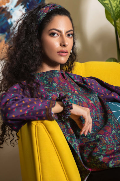 Stitched 1 Piece Digital Printed Cottel Shirt