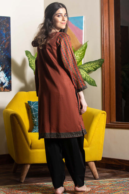 Stitched 1 Piece Digital Printed Cottel Shirt