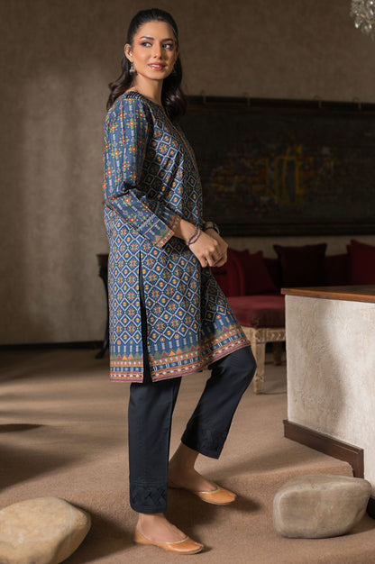 Stitched 1 Piece Digital Printed Cambric Shirt