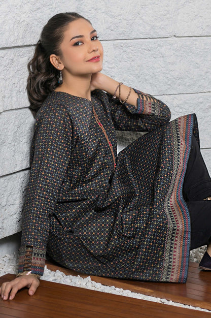 Stitched 1 Piece Digital Printed Cambric Shirt