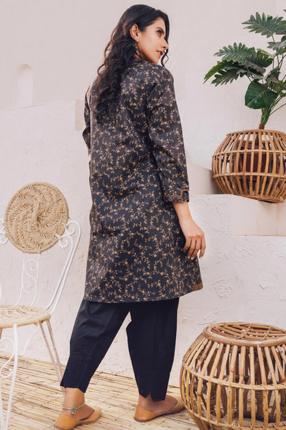 Stitched 1 Piece Digital Printed Lawn Shirt