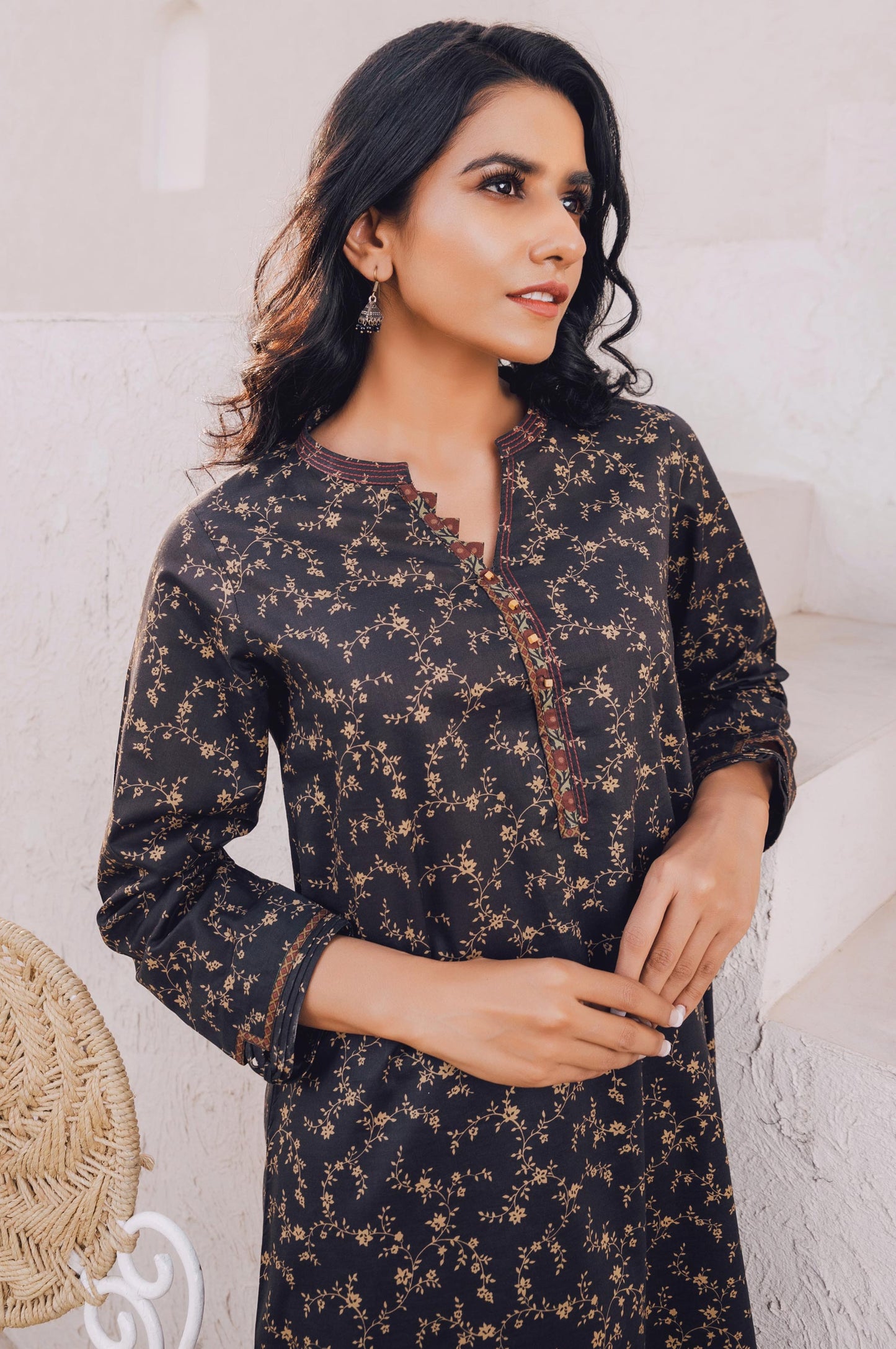 Stitched 1 Piece Digital Printed Lawn Shirt