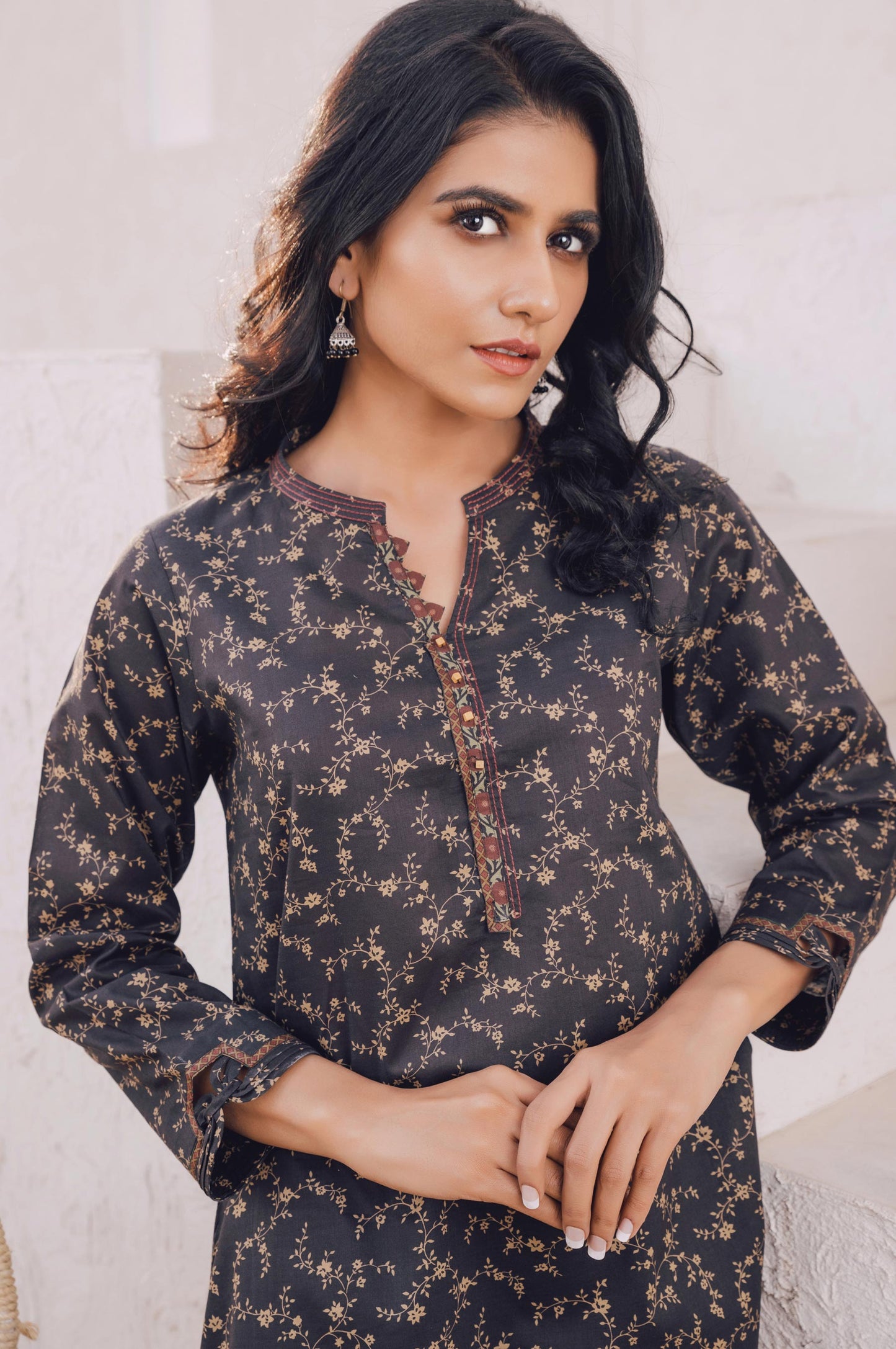Stitched 1 Piece Digital Printed Lawn Shirt