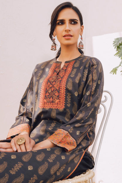 Stitched 1 Piece Embroidered Lawn Shirt