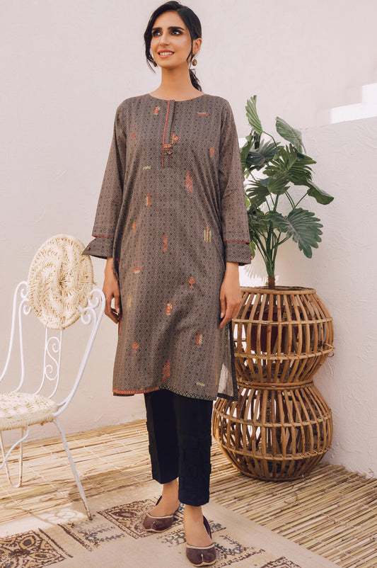 Stitched 1 Piece Embroidered Lawn Shirt