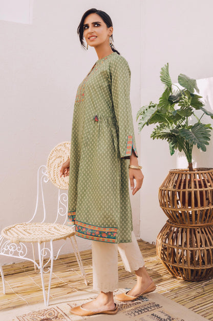 Stitched 1 Piece Embroidered Lawn Shirt
