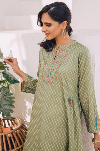 Stitched 1 Piece Embroidered Lawn Shirt