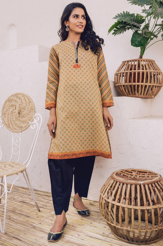 Stitched 1 Piece Digital Printed Lawn Shirt