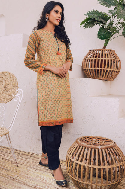 Stitched 1 Piece Digital Printed Lawn Shirt