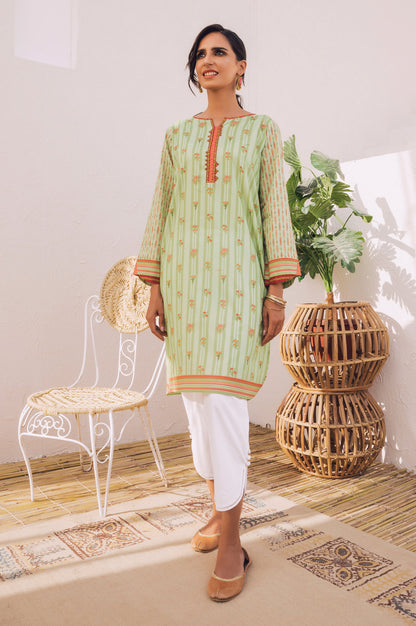 Stitched 1 Piece Digital Printed Doria Lawn Shirt