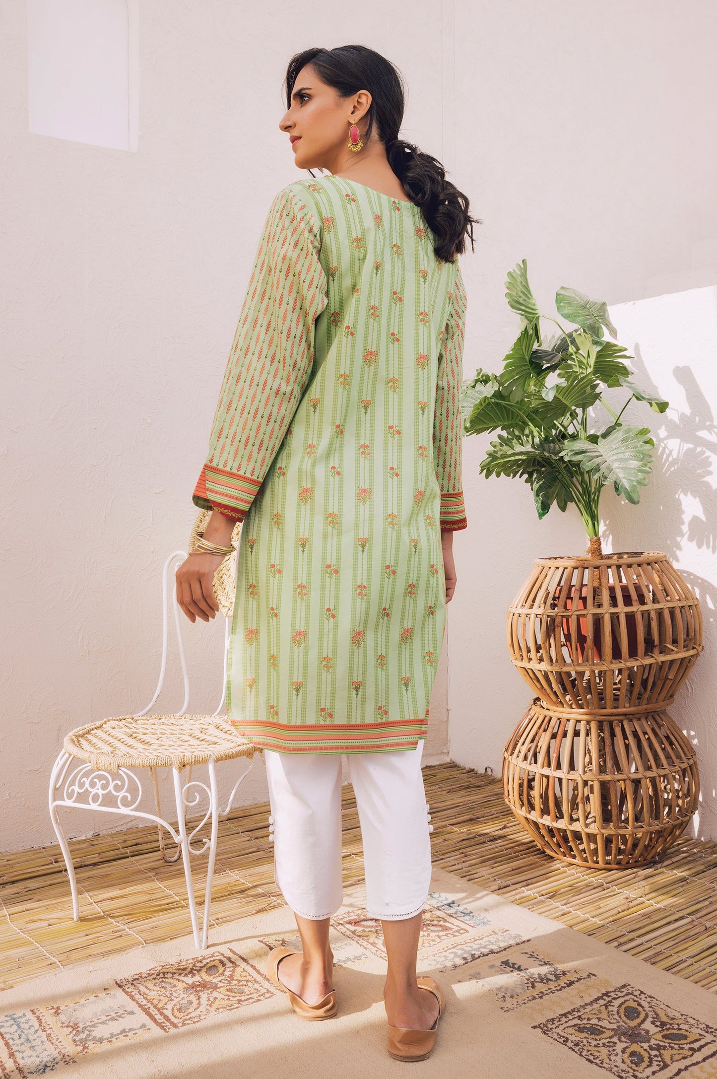 Stitched 1 Piece Digital Printed Doria Lawn Shirt