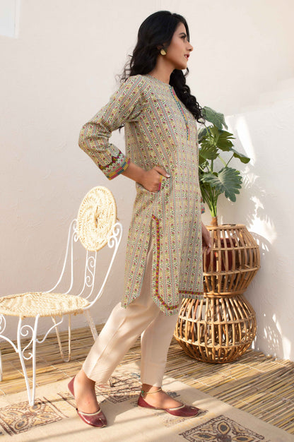 Stitched 1 Piece Digital Printed Doria Lawn Shirt