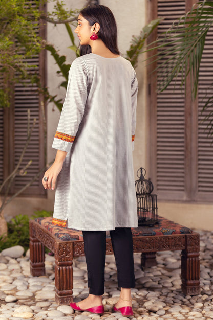 Stitched 1 Piece Embroidered Lawn Shirt