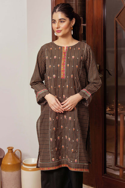 Stitched 1 Piece Embroidered Lawn Shirt