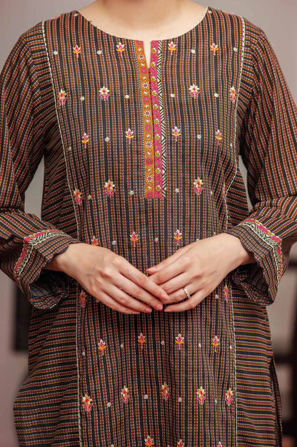 Stitched 1 Piece Embroidered Lawn Shirt