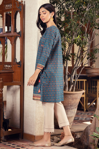 Stitched 1 Piece Digital Printed Doria Lawn Shirt