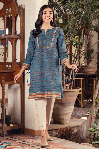 Stitched 1 Piece Digital Printed Doria Lawn Shirt