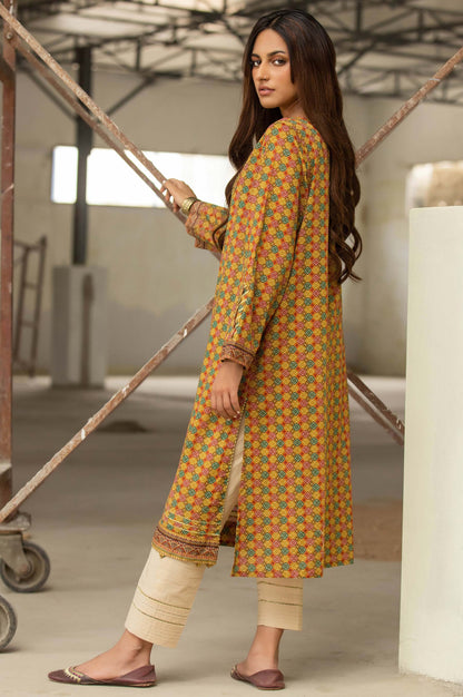 Stitched 1 Piece Digital Printed Lawn Shirt