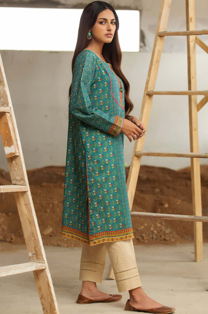 Stitched 1 Piece Digital Printed Cambric Shirt