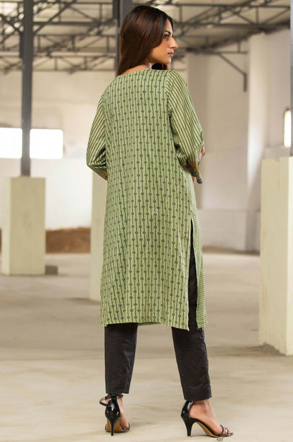 Stitched 1 Piece Digital Printed Cambric Shirt