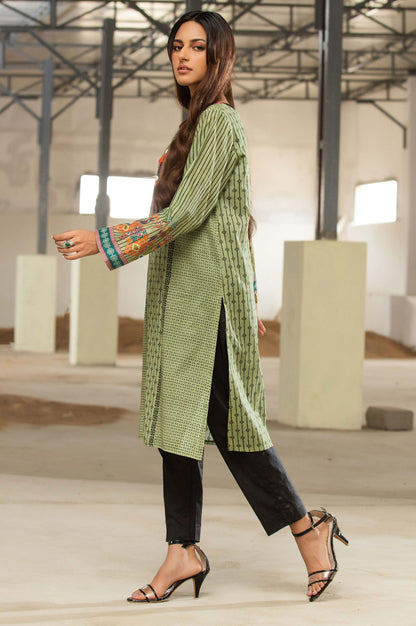 Stitched 1 Piece Digital Printed Cambric Shirt