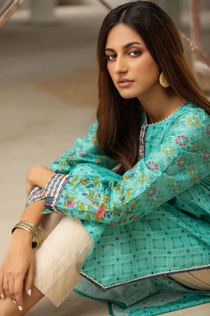 Stitched 1 Piece Digital Printed Doria Shirt