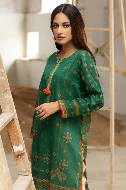 Stitched 1 Piece Digital Printed Doria Shirt