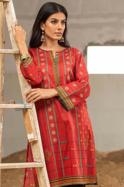 Stitched 1 Piece Digital Printed Doria Shirt