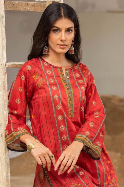 Stitched 1 Piece Digital Printed Doria Shirt