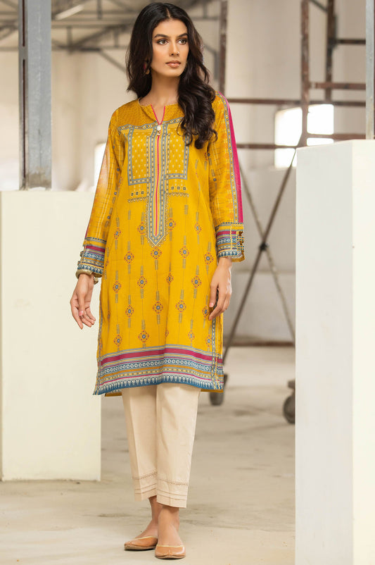 Stitched 1 Piece Digital Printed Cambric Shirt