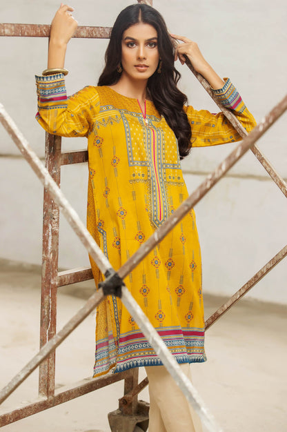 Stitched 1 Piece Digital Printed Cambric Shirt