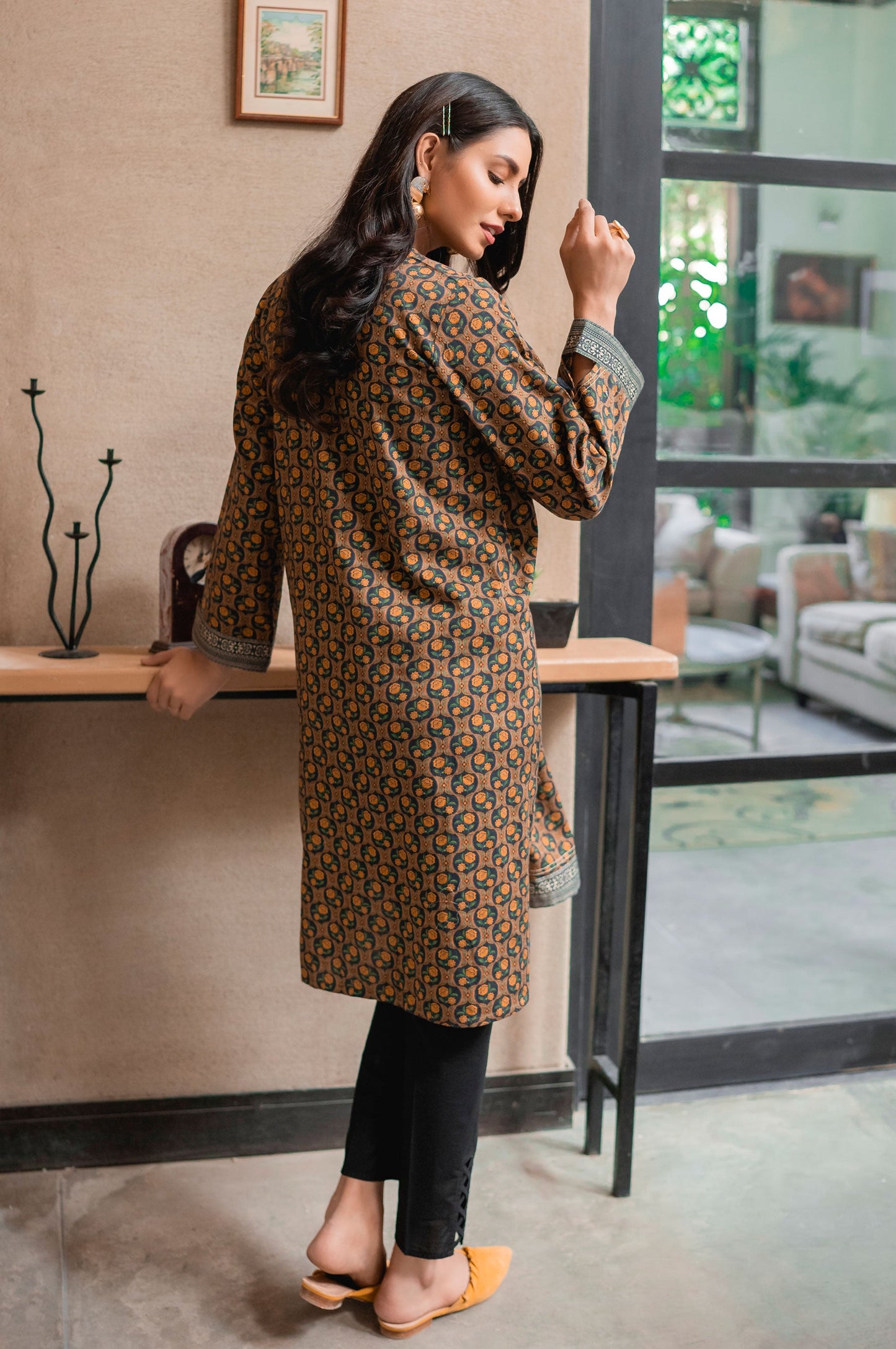 Stitched 1 Piece Digital Printed Cottel Shirt