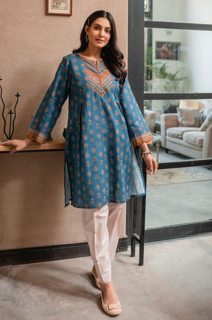 Stitched 1 Piece Digital Printed Cottel Shirt