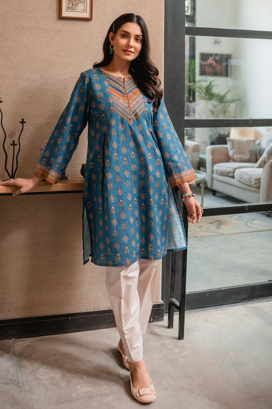 Stitched 1 Piece Digital Printed Cottel Shirt