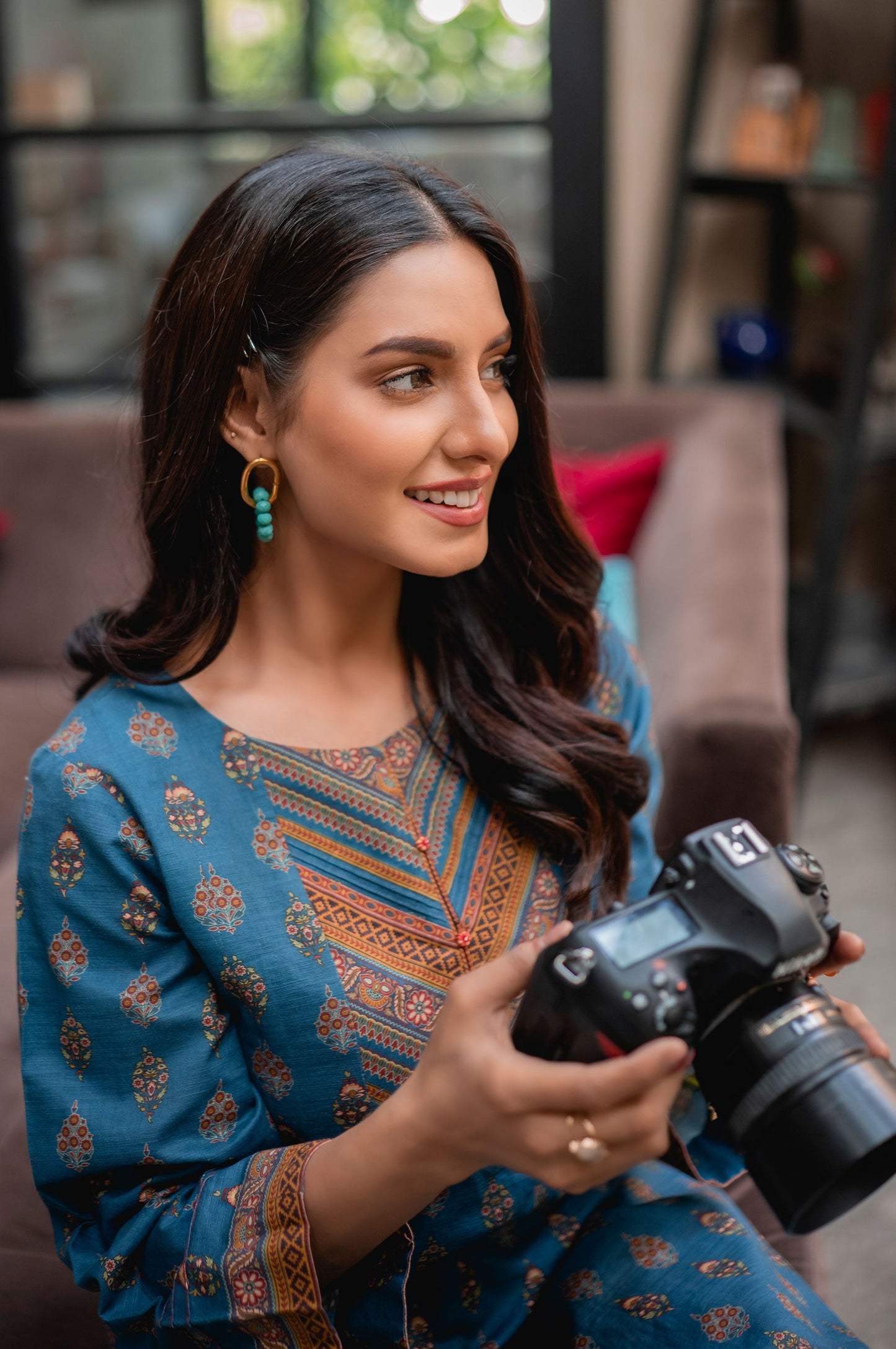 Stitched 1 Piece Digital Printed Cottel Shirt