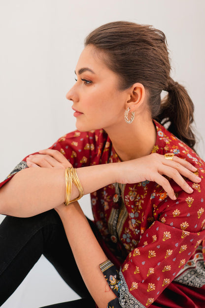 Stitched 1 Piece Digital Printed Lawn Shirt