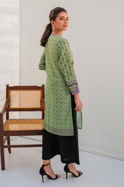 Stitched 1 Piece Digital Printed Lawn Shirt