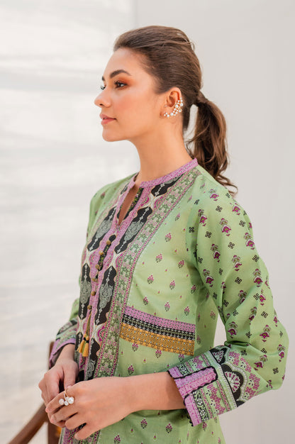 Stitched 1 Piece Digital Printed Lawn Shirt