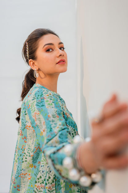 Stitched 1 Piece Digital Printed Lawn Shirt