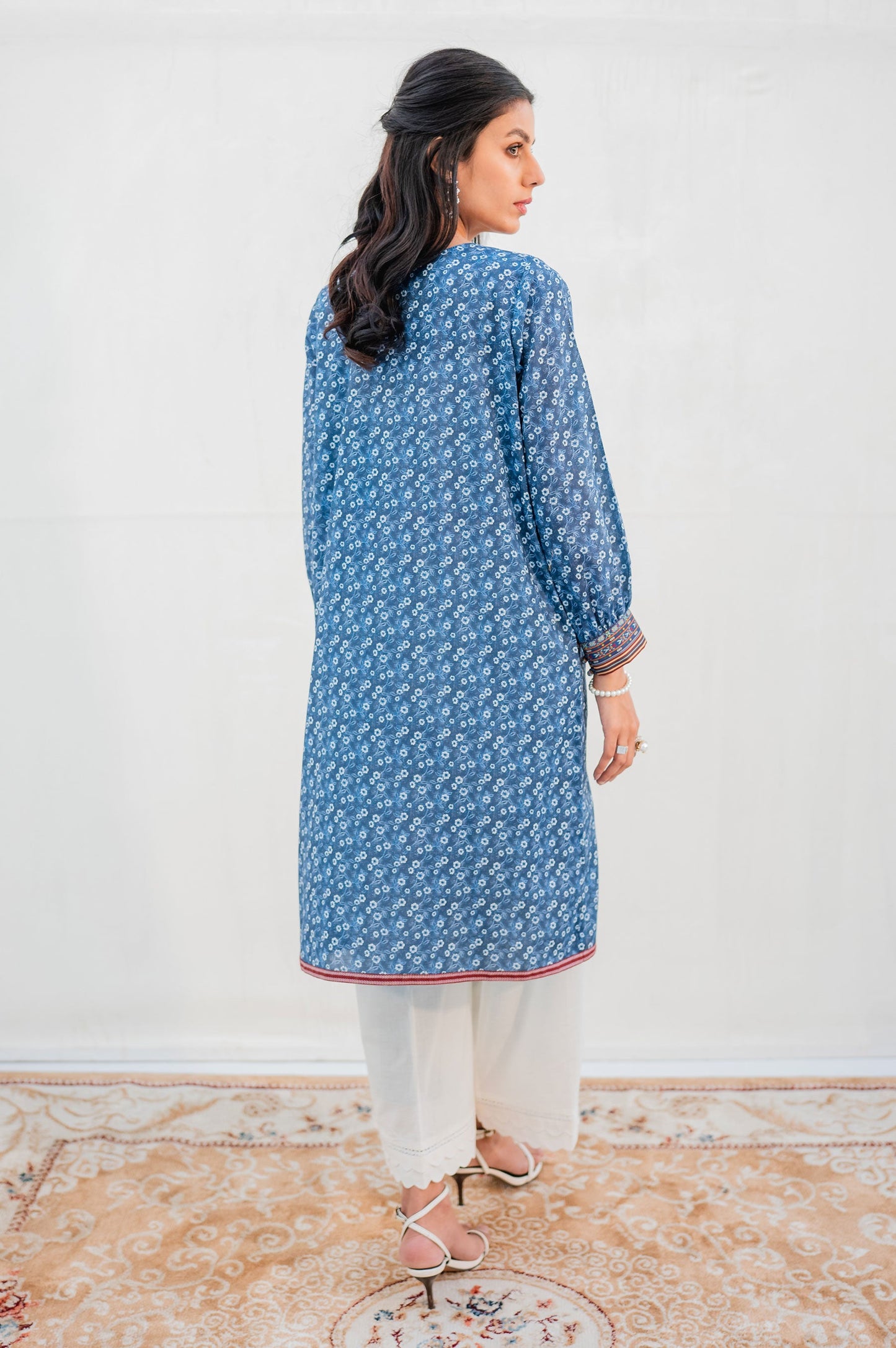 Stitched 1 Piece Digital Printed Lawn Shirt