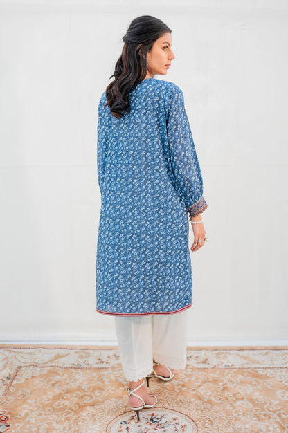 Stitched 1 Piece Digital Printed Lawn Shirt