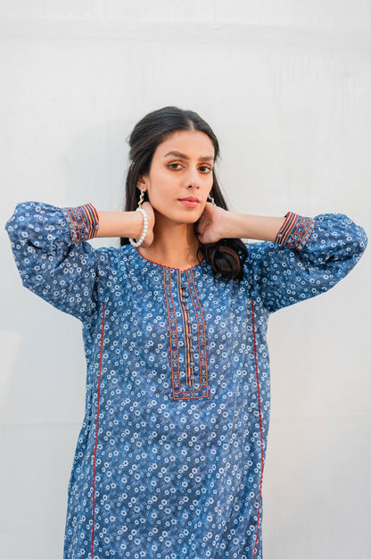 Stitched 1 Piece Digital Printed Lawn Shirt