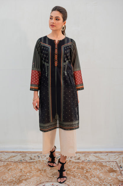 Stitched 1 Piece Digital Printed Lawn Shirt